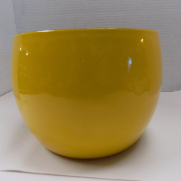MCM DANSK Kobenstyle Yellow Enamel Tall Bowl Jens Quistgaard IHQ France Retro - Picture 7 of 12